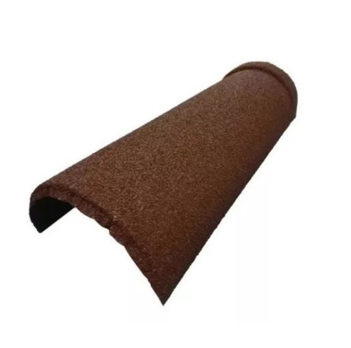 [102880] Cumbrera Teja Gravillada Decra Nueva Zelanda 40cm x 37cm - Util 35cm