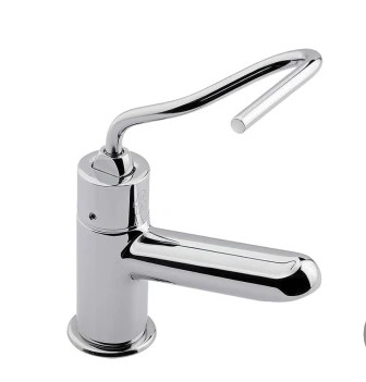 [102955] Griferia Lavatorio Monocomando Para Discapacitados Cromo - fv-pressmatic-discap