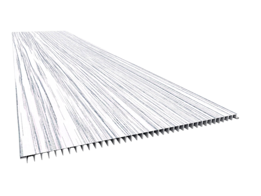 [103013] PVC Cielo Raso Montblanc Junta Seca 7mm x 20cm x 6m