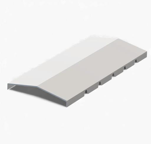 [103051] Cumbrera Chapa Teja Plus Angular Recta x 3mts