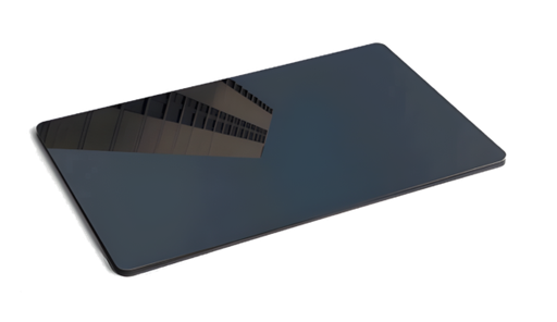 [103174] Revestimiento Bambu - Espejo Negro Espejado 1.22m x 2.44m