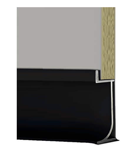 [103202] Perfil Zócalo Aluminio Bronce Bambú 3m x 5mm