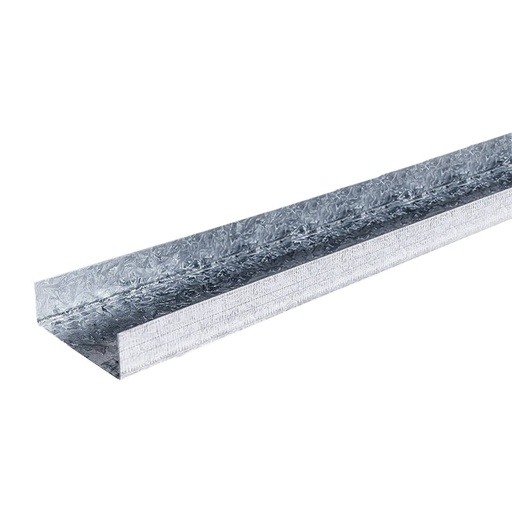 [103237] PGU Perfil Aluminio Tipo U 100 x 35 x 1.50mm x 6.8m Kg/ML 0.780 Blanco