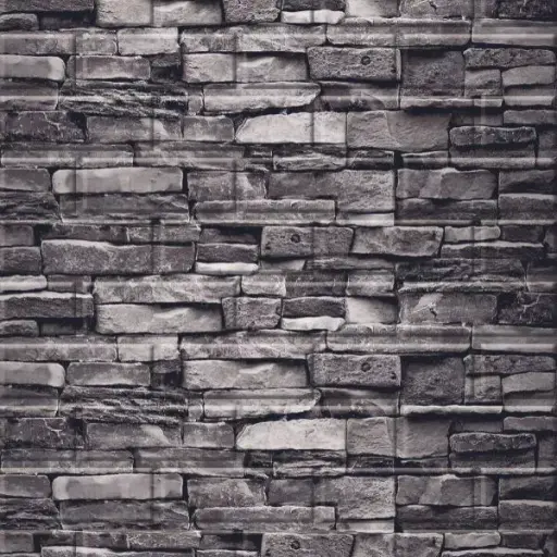 [103247] Placa Decorativa 3D Autoadhesiva 70cm x 77cm Piedra Griega