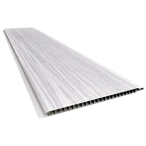 [103269] PVC Cielo Raso Junta Seca Gris 4mm x 20cm x 6mts NP139