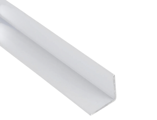[103364] Ángulo Aluminio Escuadra Armado 50 x 50mm x 2.7mm x 6.96 Blanco 