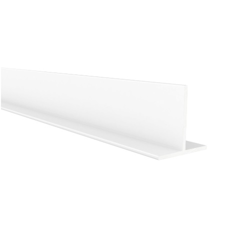 [103366] Perfil T Aluminio Blanco 14,5 x 20 x 2,4mm x 6.20m