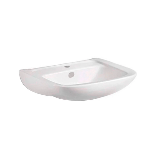 [103459] Lavatorio Para Pedestal Brillo De Porcelana Sanitaria Aqualia Malawi Egeo