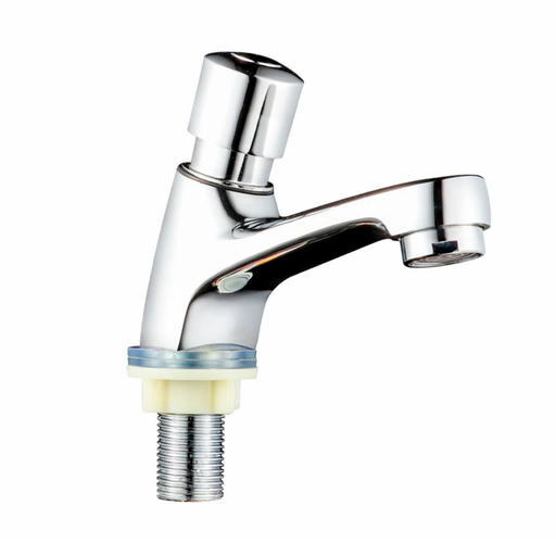 [103461] Lavatorio Pressmatic 22Mm Cromo Con Temporizador Aqualia Niza