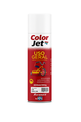 [103528] Spray Color Jet Uso General Brillante Blanco 400ml  