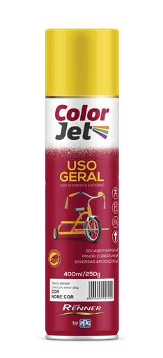 [103528] Spray Color Jet Uso General Brillante Blanco 400ml  
