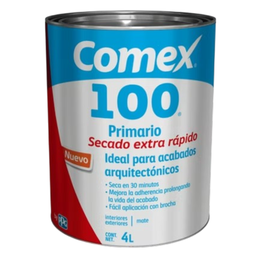 [103597] Comex 100 Primer Secado Ext Rápido Gris 4 L 19A0208937