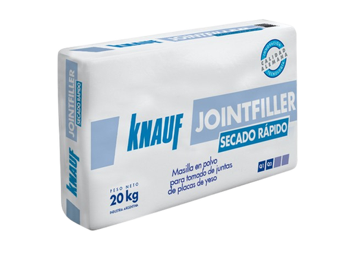 [103684] Masilla Secado Rápido Jointfiller KNAUF 20 kg - 60min