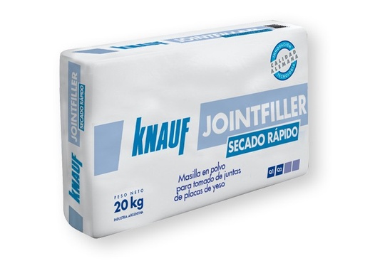 [103684] Masilla Secado Rápido Jointfiller KNAUF 20 kg - 60min