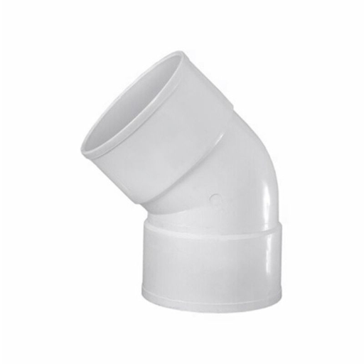 [103689] Codo PVC 40mm 45° x 3.2mm Hembra/Hembra - Nicoll 