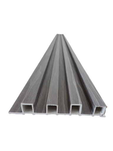 [103787] WPC Interior Gris Veteado  2.90 m x 16.9 cm x  24mm x 2cm WF15