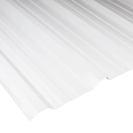 [103917] Chapa Trapezoidal Prepintada Blanca Cal 26 Útil 1m AGP