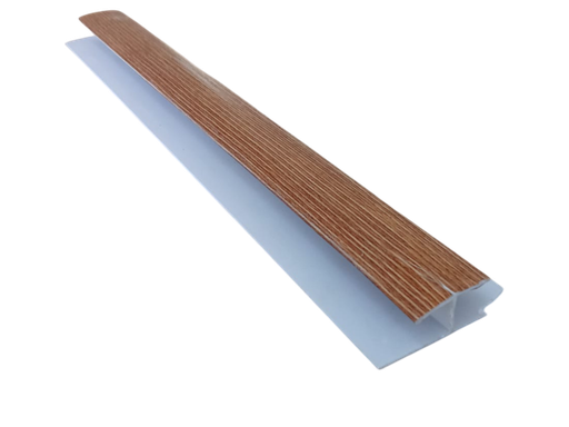 [103919] Empalme H PVC Tipo Madera Rígido x 5.95m