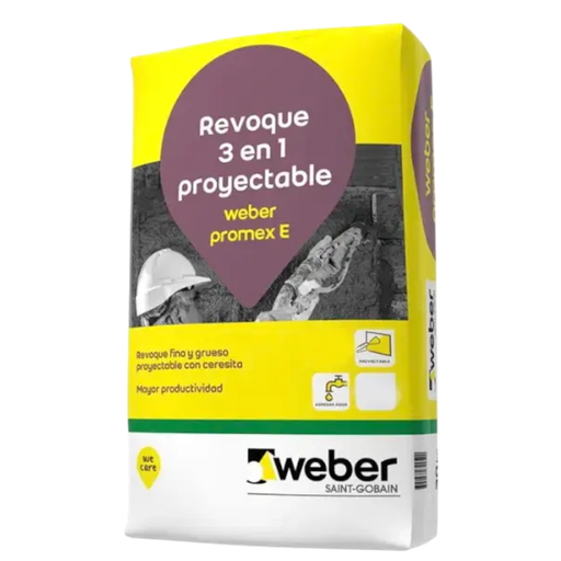 [104057] Weber Revoque 3 en 1 x 25 Kg