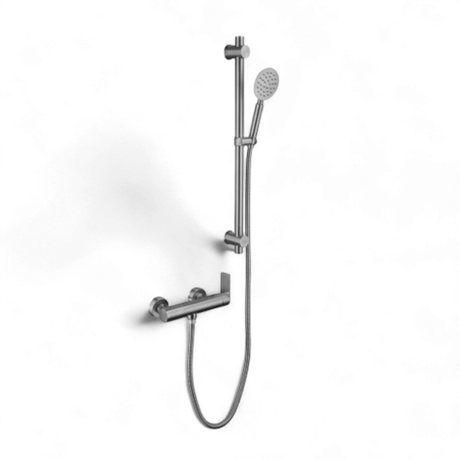 [104091] Grifería de Ducha Exterior Brushed Nickel – Serie Salemi - BA710S-DUCHA-EXT