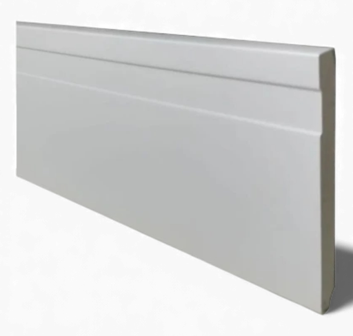 [104134] Zócalo EPS Blanco con Buña 15mm x 100mm x 2.4 m