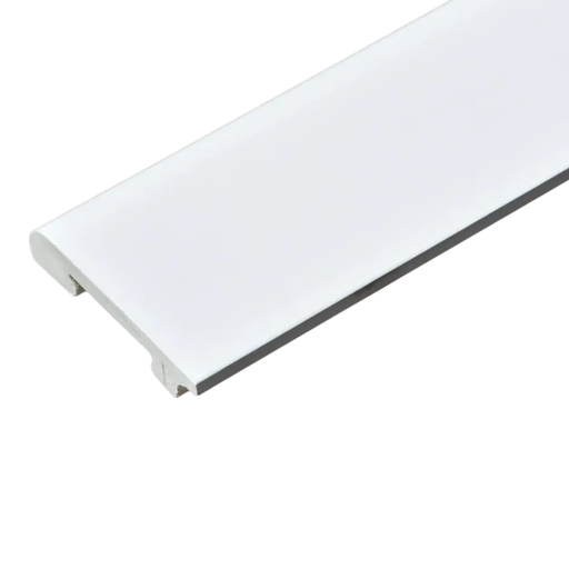 [104136] Zócalo EPS Blanco Boleado 15mm x 98mm x 2.4m JC468-W1