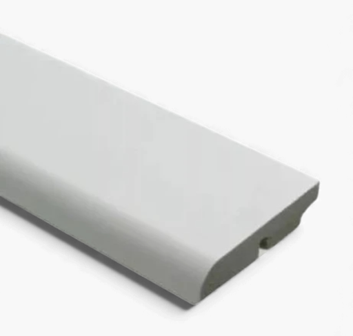 [104136] Zócalo EPS Blanco Boleado 15mm x 98mm x 2.4m