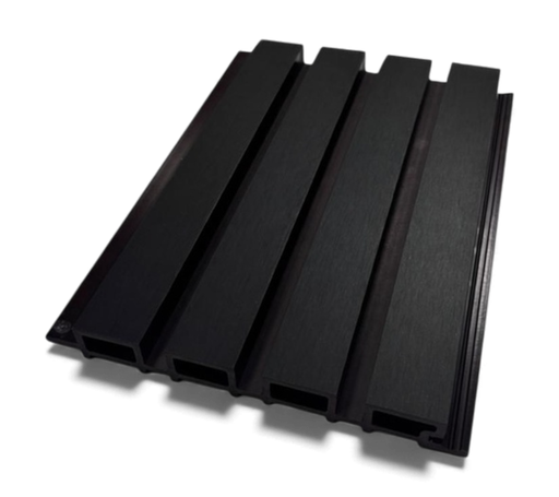 [104197] WPC Exterior Negro Cod 05 2.9m x 20cm x 2.9cm