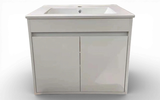 [104203] Mueble Briosco Laqueado 2 Puertas Con Bacha - 59 x 45 x 56