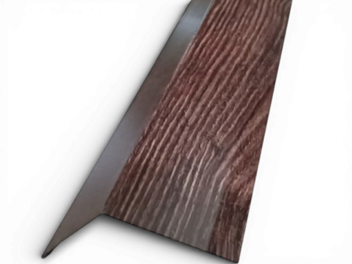 [104245] Metal Siding Angulo Externo Nogal MSAE04 x 3m