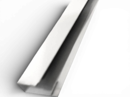 [104253] Metal Siding Perfil U Ladrillo MSU02 x 3m