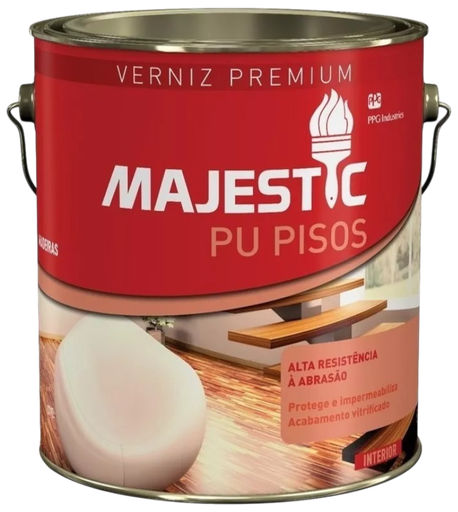 [104366] Pintura Majestic Plastificante PU Pisos Brillante 0,9L MJ6830