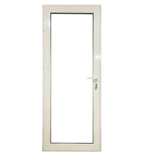 [104461] Puerta todo vidrio Blanco Probba v5mm 88 x 210 - Vista Interior Derecha 