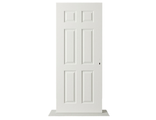 [104483] Puerta Interior HDF Colonial Con Marco Ajustable 2m x 80cm - 001