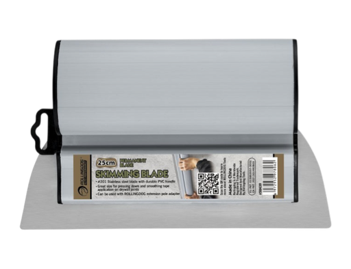 [104545] Llana Para Yeso Lámina Ac.Inox. Ergónomica 25cm Rollingdog 50516-50439