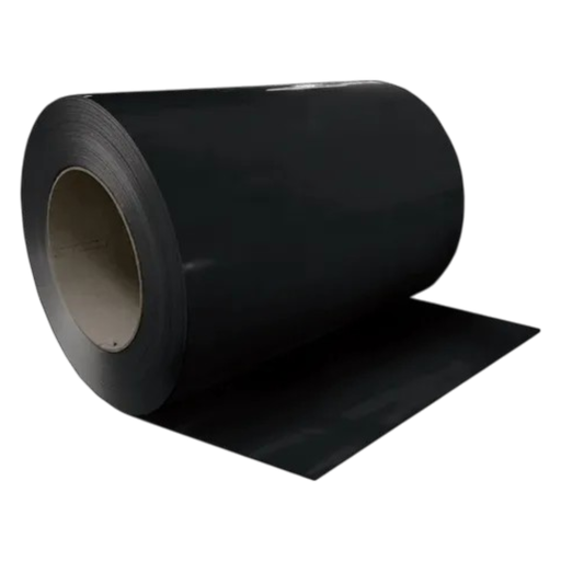 [104699] Chapa Lisa Negra 1.22 x 1m Cal 26 (Rollo)