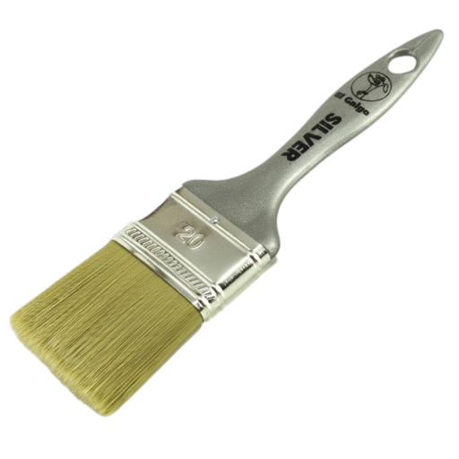 [104801] Pincel 2.5'' Silver Cerda Sintética 1005625 - El Galgo