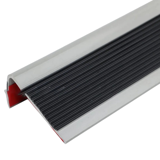 [104839] Perfil En L Para Escalon En Aluminio Antideslizante 48mm 2.5mts