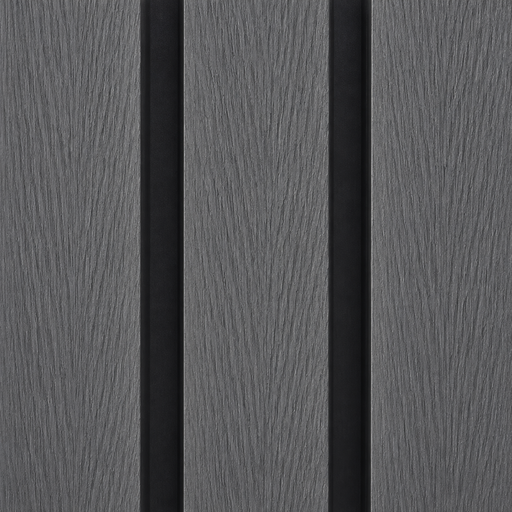 [105163] WPC Exterior Black 2.9m x 22cm x 2.9cm 